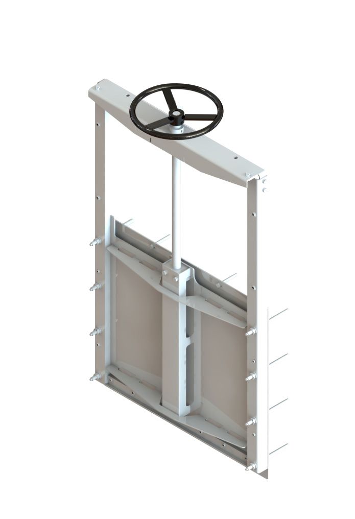 Vanne murale inox MHM-VM-I6